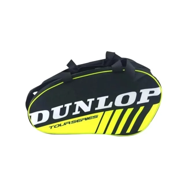 Сумка для падения тенниса DUNLOP padel paletero intro blk/yellow