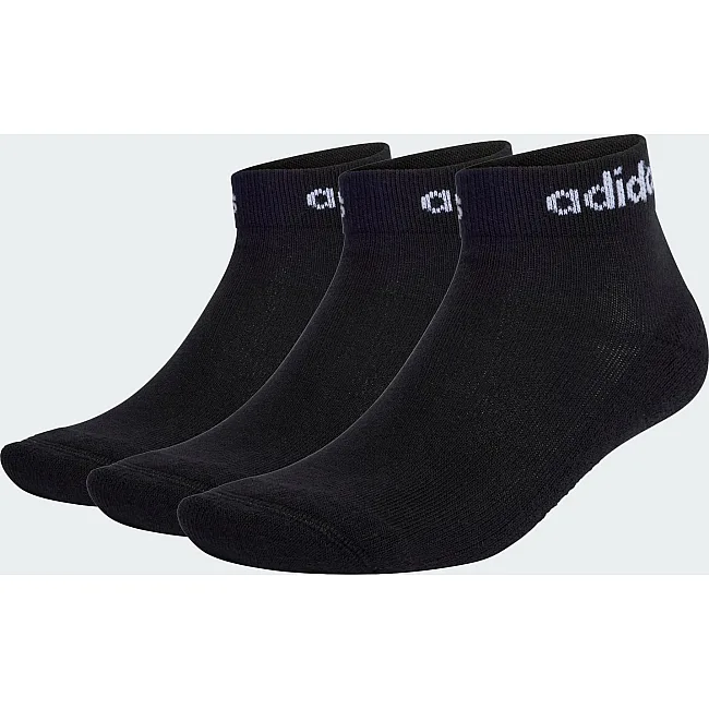 Шкарпетки ADIDAS T LIN ANKLE 3P чорний