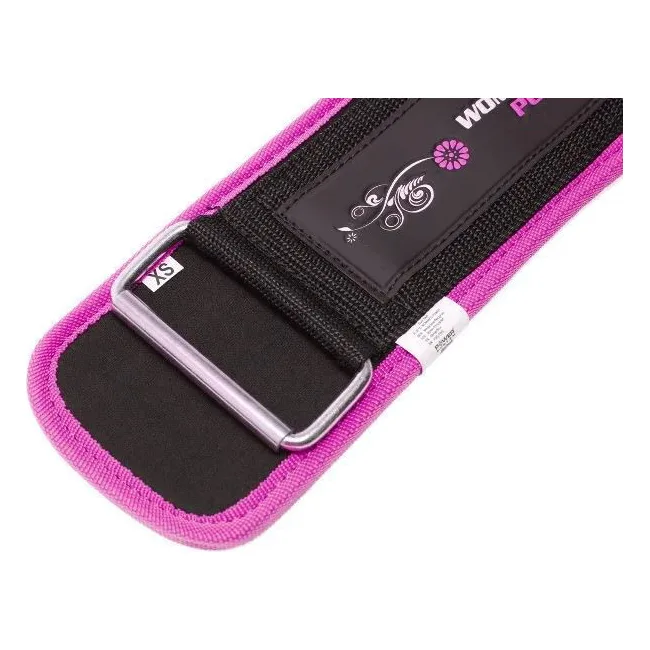 Пояс для важкої атлетики Power System PS-3210 Woman’s Power неопреновий Pink