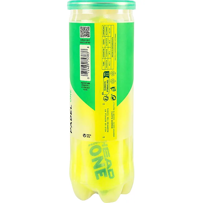М'яч для падел тенісу HEAD Padel One 575383 (Салатовий)