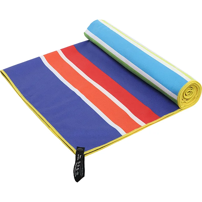 Полотенце для пляжа и бассейна из микрофибры RAINDOW BEACH TOWEL T-RST 80х160 см (Голубой-синий)