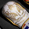 Перчатки для ММА Phantom Muay Thai White Gold (капа в подарок)