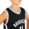 Детская баскетбольная форма NBA клуб Brooklyn Nets 11 3578 (Черный-белый)