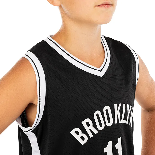 Детская баскетбольная форма NBA клуб Brooklyn Nets 11 3578 (Черный-белый)