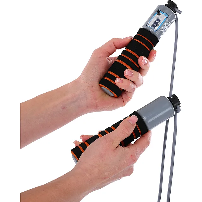 Скакалка со счетчиком
 BODY SCULPTURE SXBK-690EO-B 2,75м (Черный-оранжевый)