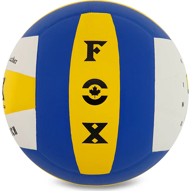 Волейбольный мяч
 FOX FEL-8500-VB №5 PU (Белый-желтый-синий)