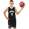 Детская баскетбольная форма NBA клуб Brooklyn Nets 11 3578 (Черный-белый)