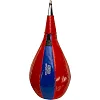 Боксерская груша каплевидная набивная SPORTKO GP-4 60x45см (Черный-синий)