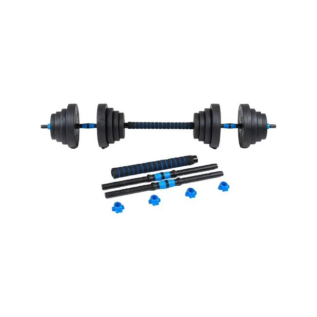 Гантели разборные битумные THUNDER GYM-02 с соединителем для штанги, 2 x 10 кг