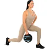 Медбол мяч медицинский двуручный с хватами LiveUp
 LP8111-5 5кг