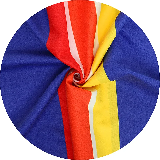 Полотенце для пляжа и бассейна из микрофибры RAINDOW BEACH TOWEL T-RST 80х160 см (Голубой-синий)