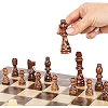 Шахматы шашки нарды 3 в 1 набор настольных игр деревянные Xinliye W7724B
 39см x 39см х 2см