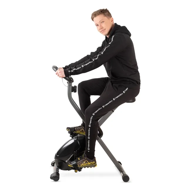 Велотренажер магнитный inSPORTline Xbike - черный