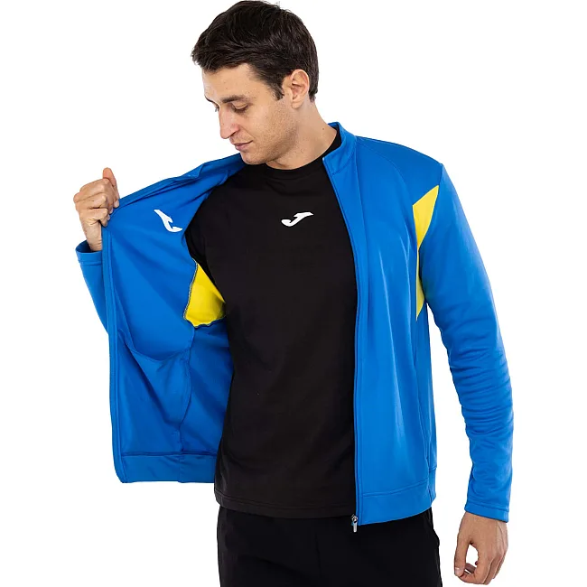 Спортивная кофта
 на молнии JOMA

 WINNER III 103316-709 (Синий-желтый)