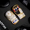 Перчатки для ММА Phantom Muay Thai White Gold (капа в подарок)