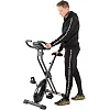 Велотренажер магнитный inSPORTline Xbike - черный
