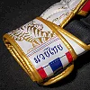 Перчатки для ММА Phantom Muay Thai White Gold (капа в подарок)