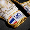 Перчатки для ММА Phantom Muay Thai White Gold (капа в подарок)