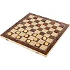 Шахматы шашки нарды 3 в 1 набор настольных игр деревянные Xinliye W7724B
 39см x 39см х 2см