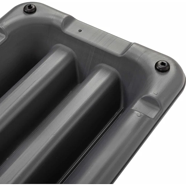 Степ-платформа для фитнеса и аэробики 2 уровня высоты SP-SPORT
 FI-1576 72x36,5x10-15см (Серый-синий)