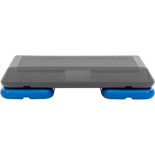 Степ-платформа для фитнеса и аэробики 2 уровня высоты SP-SPORT
 FI-1576 72x36,5x10-15см (Серый-синий)