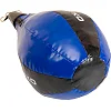 Боксерская груша каплевидная набивная SPORTKO GP-4 60x45см (Черный-синий)