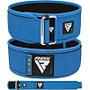 Пояс для тяжелой атлетики RDX RX1 Weight Lifting Belt BLUE