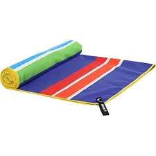 Полотенце для пляжа и бассейна из микрофибры RAINDOW BEACH TOWEL T-RST 80х160 см (Синий-красный)