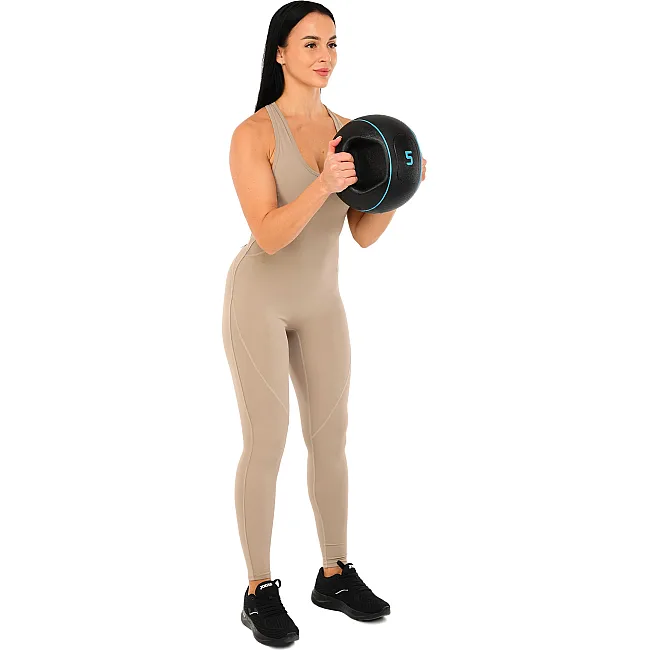 Медбол мяч медицинский двуручный с хватами LiveUp
 LP8111-5 5кг