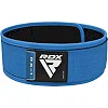 Пояс для тяжелой атлетики RDX RX1 Weight Lifting Belt BLUE