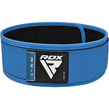 Пояс для тяжелой атлетики RDX RX1 Weight Lifting Belt BLUE