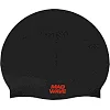 Шапочка для бассейна
 силиконовая для взрослых MADWAVE
 TIGER M055332 (Черный)