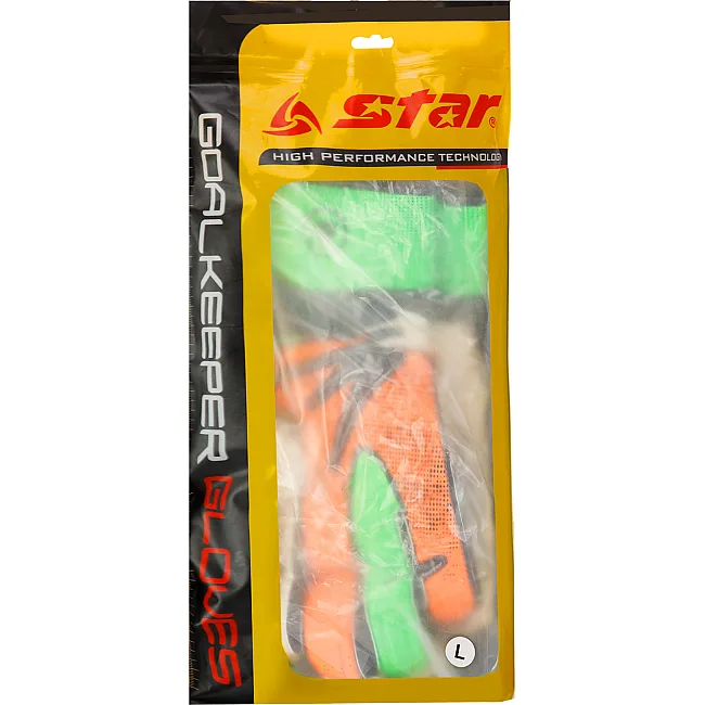 Вратарские перчатки
 профессиональные STAR NEW HIGHEST SG620


-красный (Зеленый-красный)