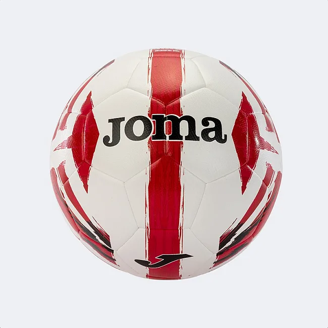Мяч футбольный Joma LIGHT белый, красный 5