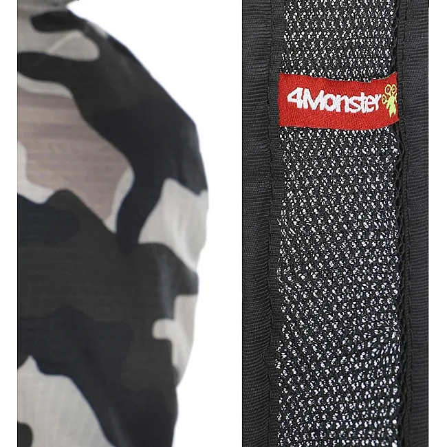 Рюкзак складной портативный WATER RESISTANT PORTABLE 4MONSTER T-CDB-16 16л (Черный)