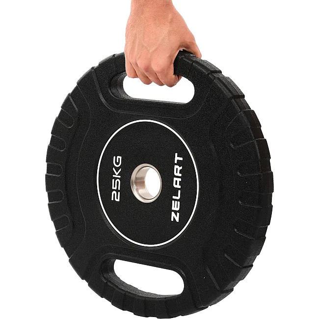 Блины диски CPU покрытие 2 Handle металлическая втулка ZELART
 TA-3438-25 ø51мм 25кг