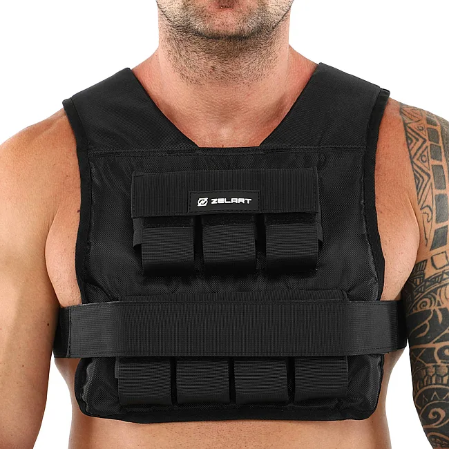 Обтяжливий жилет
 з регульованою вагою ZELART
 WEIGTH VEST TA-7815-15 вага-1-15кг