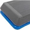 Степ-платформа для фитнеса и аэробики 2 уровня высоты SP-SPORT
 FI-1576 72x36,5x10-15см (Серый-синий)