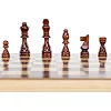 Шахматы шашки нарды 3 в 1 набор настольных игр деревянные Xinliye W7724B
 39см x 39см х 2см