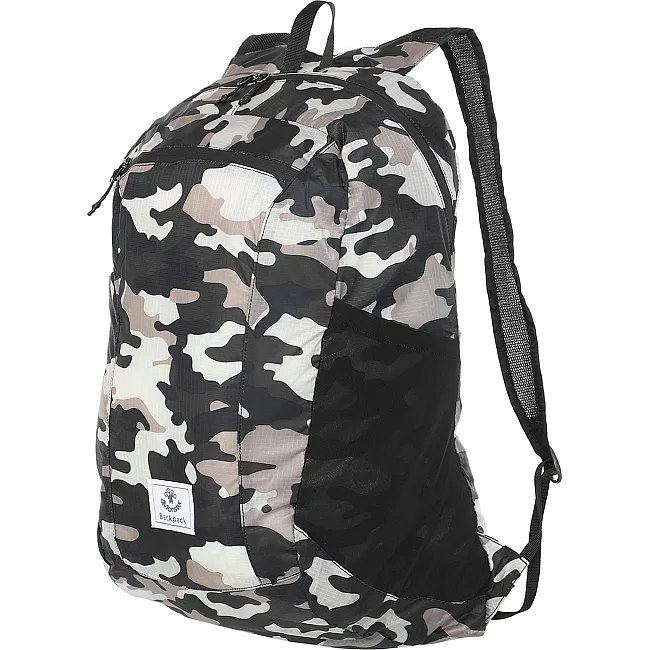 Рюкзак складной портативный WATER RESISTANT PORTABLE 4MONSTER T-CDB-16 16л (Черный)