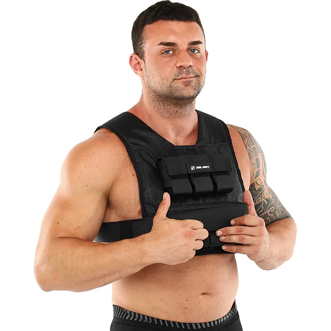 Обтяжливий жилет
 з регульованою вагою ZELART
 WEIGTH VEST TA-7815-15 вага-1-15кг