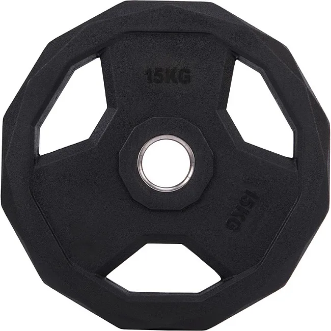 Блин для штанги полиуретановый
 LI NUO SC-3858-15 51мм 15кг