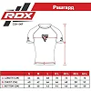 Рашгард RDX на короткий рукав, одобрен IMMAF, Черно красный