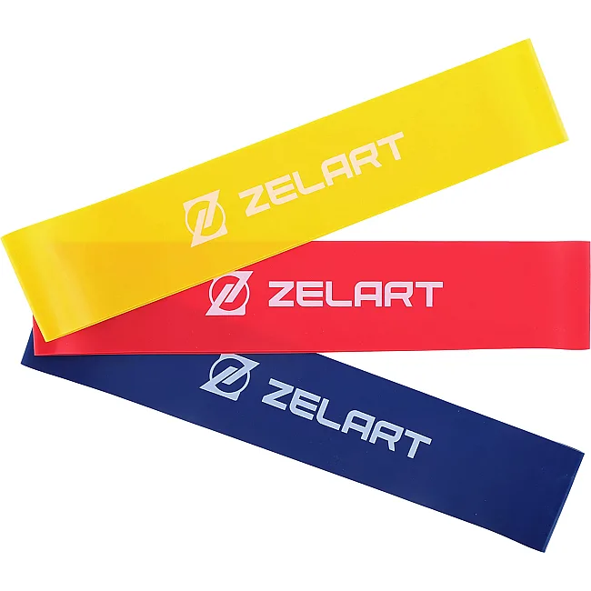 Набор резинок для упражнений ленты сопротивлений
 ZELART
 FI-8227 3шт