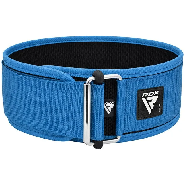 Пояс для тяжелой атлетики RDX RX1 Weight Lifting Belt BLUE