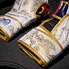 Перчатки для ММА Phantom Muay Thai White Gold (капа в подарок)