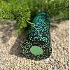 Масажний ролик (роллер) гладкий PowerPlay PP-4348 2 in 1 EPP Foam Roller Чорно/Зелений (33x14см.)