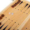 Шахматы шашки нарды 3 в 1 набор настольных игр деревянные Xinliye W7724B
 39см x 39см х 2см