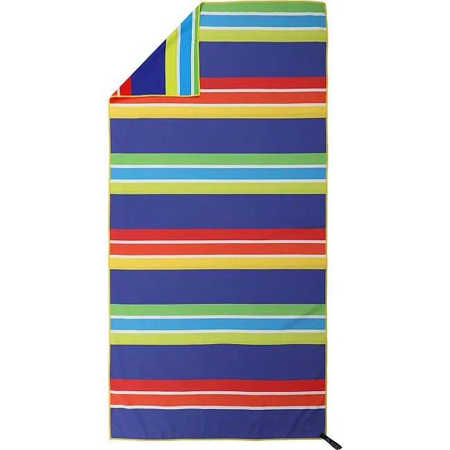 Полотенце для пляжа и бассейна из микрофибры RAINDOW BEACH TOWEL T-RST 80х160 см (Голубой-синий)