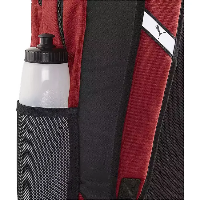 Рюкзак Puma Deck Backpack II красный 24,5L, черный 47x30x16,5 см